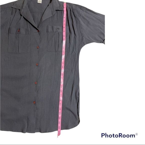 Vintage E Stewart smocked blouse - Picture 5 of 7